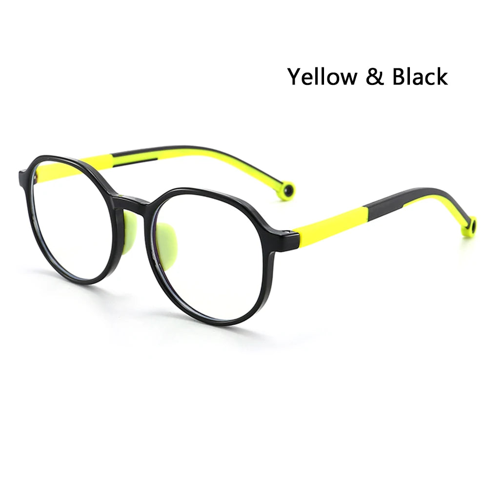 SafeScreen Kids Blue Light Glasses — Flexible & Unbreakable TR90 Frame