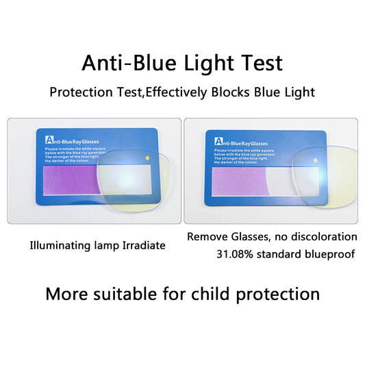 SafeScreen Kids Blue Light Glasses — Flexible & Unbreakable TR90 Frame